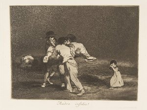 Tavola 50 da I disastri della guerra da Francisco de Goya