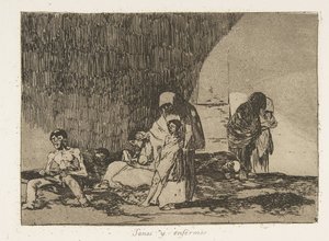 Tavola 57 da I disastri della guerra: Th da Francisco de Goya