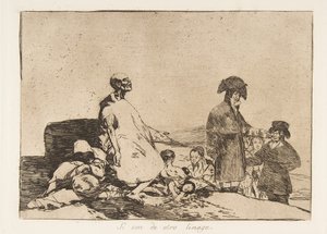 Tavola 61 da I disastri della guerra: Pe da Francisco de Goya