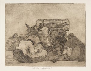 Tavola 66 da I disastri della guerra, dopo 1814-15 pubblicato 1863
