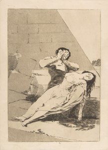 Tavola 9 da Los Caprichos: Tantalo, 1799 da Francisco de Goya