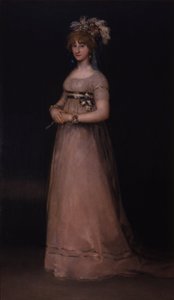 Ritratto di María Luisa de Borbón y Vallabriga da Francisco de Goya
