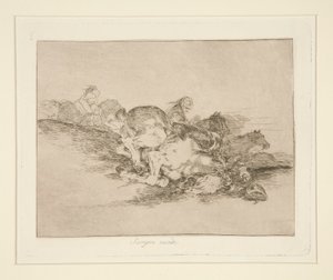 Succede sempre, tav. 8 da I disastri della guerra da Francisco de Goya