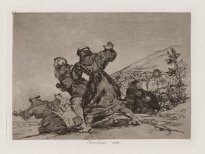 Tambien esto, Tavola 43 da Los desastres de la guerra da Francisco de Goya