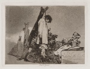 Tampoco, Tavola 36 da Los desastres de la guerra da Francisco de Goya