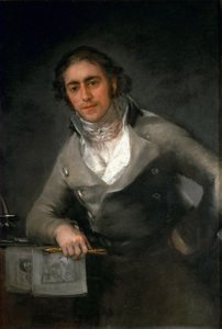 Ritratto di un uomo Evaristo Pérez de Castro, ca 1806 da Francisco Goya de