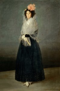 Ritratto della Contessa del Carpio, Marchesa de la Solana 1757-1795, ca. 1794 da Francisco Goya de