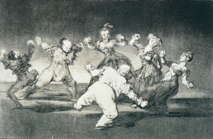 Disparate Alegre (Follia allegra) da Francisco de Goya