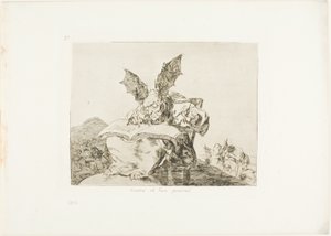 Contro il bene comune, tavola 71 da I disastri della guerra da Francisco Jose de Goya y Lucientes