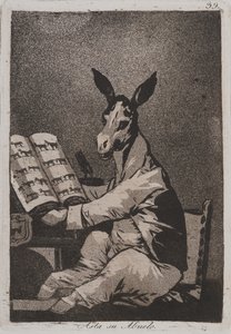 E così era suo nonno da Francisco de Goya