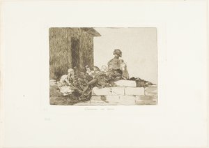 Gli Appelli sono Inutili, tavola 54 da I Disastri della Guerra da Francisco Jose de Goya y Lucientes