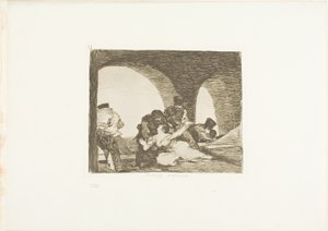 Amaro Essere Presenti, tavola 13 da I Disastri della Guerra da Francisco Jose de Goya y Lucientes