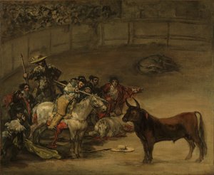 Corrida, Suerte de Varas da Francisco de Goya