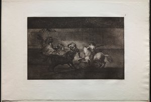 Corride: La Morte di Pepe Illo (3ª Composizione) da Francisco de Goya
