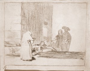 Carità di una donna, illustrazione dalla serie 