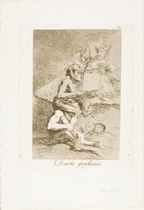 Professione devota, tavola 70 da Los Caprichos