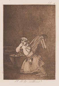 El de la Rollona, fine XVIII-inizio XIX secolo (stampa) da Francisco de Goya