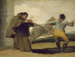 Frate Pedro spara a El Maragato mentre il suo cavallo scappa