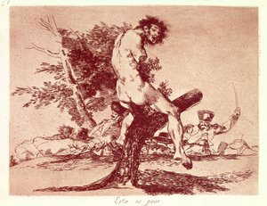 I disastri della guerra. Questo è peggio da Francisco Jose de Goya y Lucientes