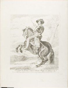 Gaspar de Guzman, Conte Duca di Olivares da Francisco Jose de Goya y Lucientes