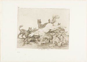 Si difende bene, tavola 78 da I disastri della guerra da Francisco Jose de Goya y Lucientes