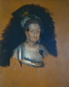 Infanta Maria Josefa, bozzetto preliminare per il ritratto di gruppo della Famiglia di Carlo IV da Francisco Jose de Goya y Lucientes