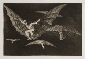 Modo di volare da Francisco Jose de Goya y Lucientes