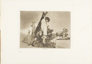 Non in questo caso, tavola 36 da I disastri della guerra da Francisco Jose de Goya y Lucientes