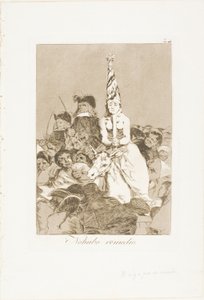 Non si poteva fare nulla, tavola 24 da Los Caprichos da Francisco Jose de Goya y Lucientes