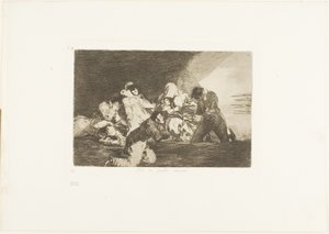 Non si può guardare, piatto 26 da I disastri della guerra da Francisco Jose de Goya y Lucientes