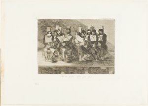 Non si sa perché, tavola 35 da I disastri della guerra da Francisco Jose de Goya y Lucientes