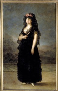 Ritratto della regina di Spagna Maria Luisa (1751-1819), moglie di Carlo IV