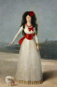 Ritratto di Maria Cayetana de Silva, duchessa d
