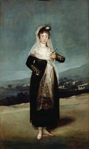 Ritratto della Marchesa de Santiago da Francisco de Goya