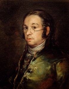 Autoritratto con Occhiali da Francisco de Goya