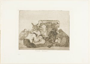 Strana Devozione!, tavola 66 da I Disastri della Guerra da Francisco Jose de Goya y Lucientes