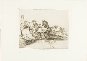 Questo è il peggio!, tavola 74 da I disastri della guerra da Francisco Jose de Goya y Lucientes
