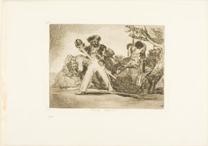 È dura!, tavola 31 da I disastri della guerra da Francisco Jose de Goya y Lucientes