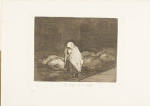 I Letti della Morte, tavola 62 da I Disastri della Guerra da Francisco Jose de Goya y Lucientes