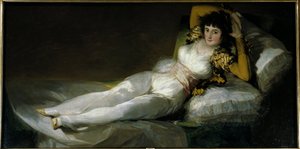 La maja vestida da Francisco Jose de Goya y Lucientes