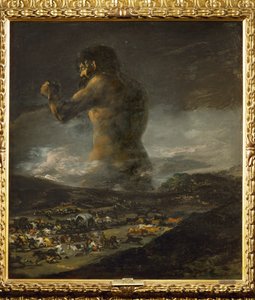Il Colosso ... (dipinto su tela) da Francisco Jose de Goya y Lucientes