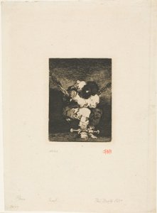 La Custodia è Barbarica come il Crimine ("Il Piccolo Prigioniero") da Francisco Jose de Goya y Lucientes