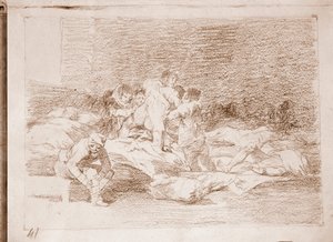 I disastri della guerra: Anche loro da Francisco de Goya