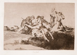 I disastri della guerra: Carità da Francisco de Goya