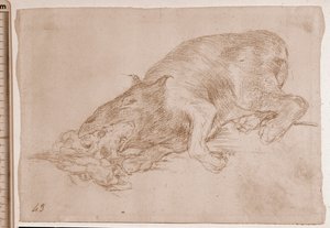 I disastri della guerra: Mostro orgoglioso! da Francisco de Goya