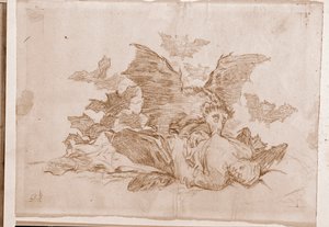 I disastri della guerra: I risultati (disegno preparatorio) da Francisco de Goya