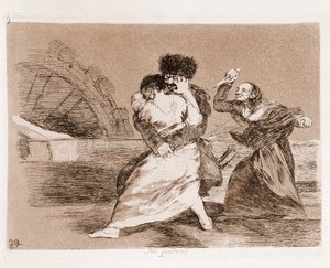 I disastri della guerra: Non vogliono da Francisco de Goya