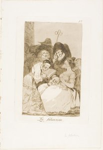 La filiazione, tavola 57 da Los Caprichos da Francisco Jose de Goya y Lucientes