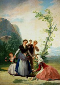 I fioristi o Primavera da Francisco de Goya