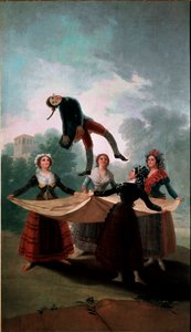 Il Pantin (Dipinto) da Francisco de Goya